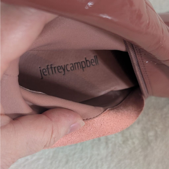 Jeffrey Campbell La Siren Dusty Rose Boots - Size 8 - Picture 10 of 11